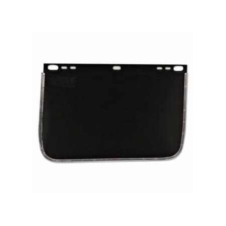 Anchor Brand Visor, Dark Green, Aluminum Bound, 12 in L x 8 in H, For Jackson Safety Head Gear/Cap Adaptors 101-8042-B-DG