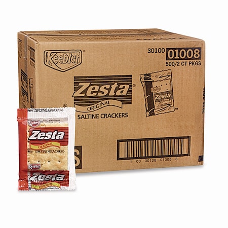 Keebler Zesta, Individually Wrapped, Saltine, 500PK KEE01008