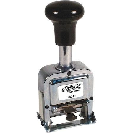 Xstamper Selfinking Auto Numbering Machine, Black XST40240