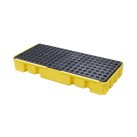 Enpac Drum Spill Containment Pallet, 22gal, Yllw 5117-YE