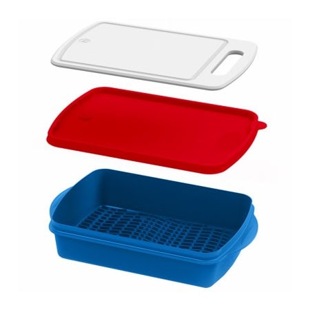 Mr. Bar-B-Q 2PC Prep & Store Tray 40346Y