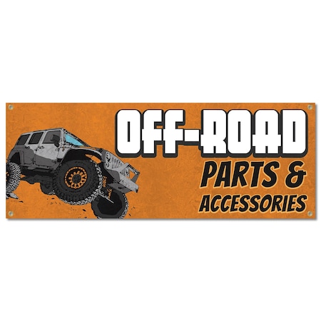 Signmission Off-Road Parts, 18 Inch, Banner B-30405