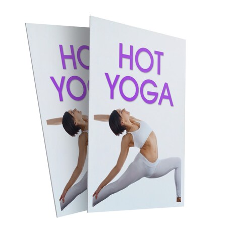 Signmission Hot Yoga, Plastic Signs Only 24 Inch x 36 Inch, Corrugated Plastic, 2PK CSB-2436-2PACK-Hot Yoga