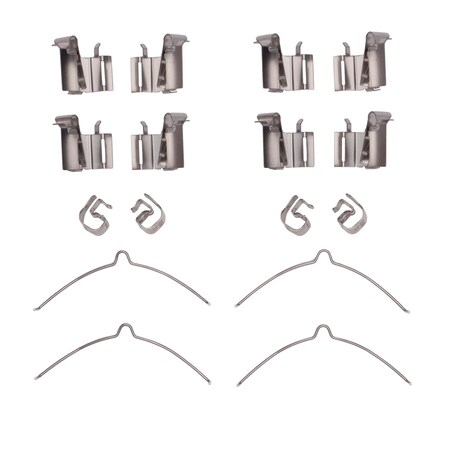 Dfc Brake Hardware Kit, Disc Brake Hardware Kit, 340-76068