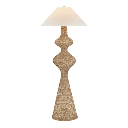 Troy Lighting 1 Light Soloma Table Lamp Patina Brass/Ceramic Artisan Ash PTL1222-PBR/CAA