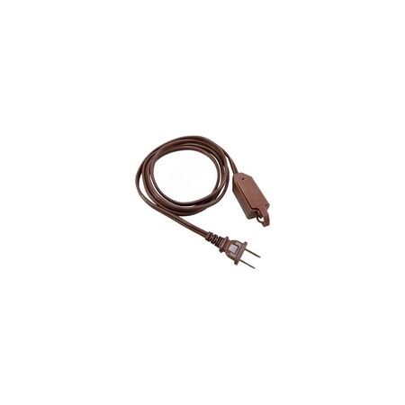 Master Electrician Extension Cord, 16/2 SPT-2, Brown Polarized Cube Tap, 12-Ft. 09403ME