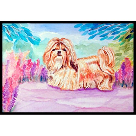 Micasa 24 x 36 in. Shih Tzu Indoor Or Outdoor Mat MI55696