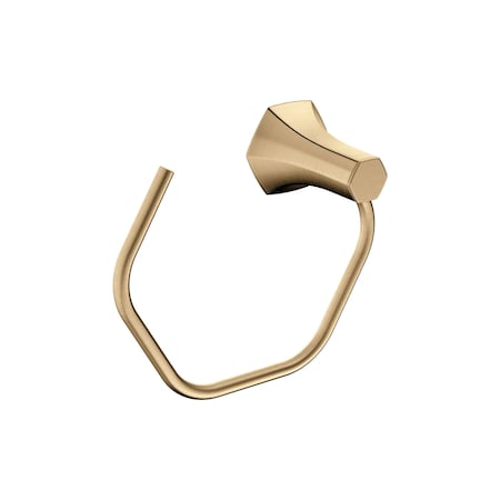 Hansgrohe Locarno Towel Ring in Brushed Bronze 04836140