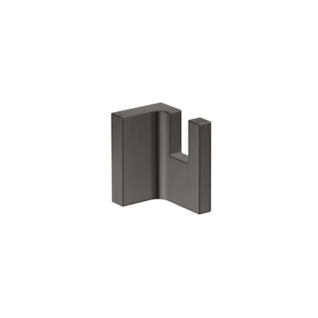 Axor Universal Rectangular Towel Hook in Brushed Black Chrome 42611340