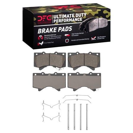 Dfc Ultimate Duty Disc Brake Pad Set, 1400-1303-01