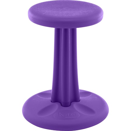 Kore Design Junior Kids Wobble Chair for Schools, Classrooms, 16in tall, Active Seating, Purple 803906