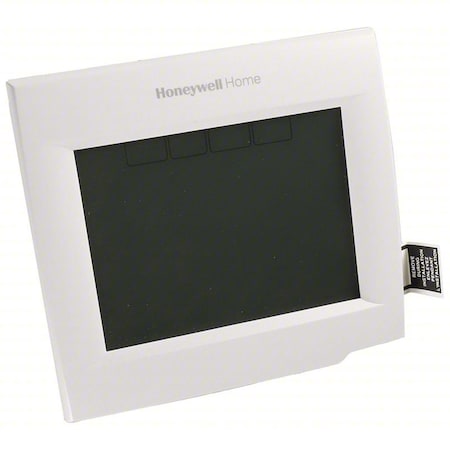 Honeywell Home Programmable Thermostat, 7 or Nonprogrammable Programs, 3 H, 2 C, Hardwired/Battery, 18/30VAC TH8321R1001