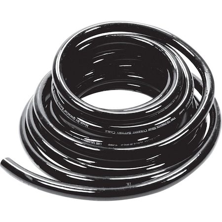 Quickcar Racing Products 57-1543 15 ft. 4 Gauge Power Cable - Black QRP57-1543