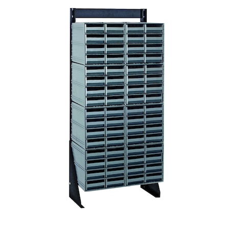 Quantum Storage Systems 48in SINGLE SIDE INTERLOCKING CABINET UNIT QIC-148-83GY