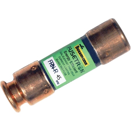 Eaton Bussmann 45A FRN-R Cartridge Heavy-Duty Time Delay Cartridge Fuse FRN-R-45