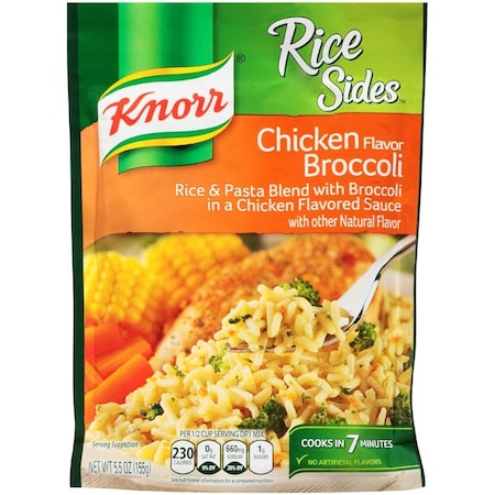 Knorr Professional Knorr Rice Sides Chicken Broccoli, 5.5 Ounce, 12PK 2263
