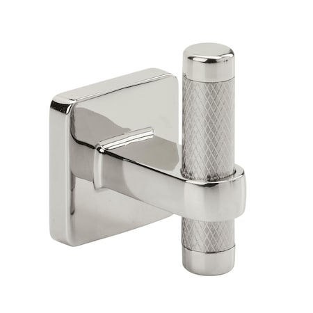 Amerock Bronx Single Robe Hook in Polished Nickel BH36563PN