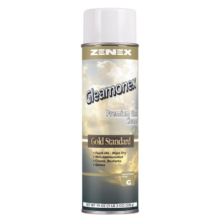 Zenex Gleamonex Glass Cleaner net 19 oz., 12PK 495205
