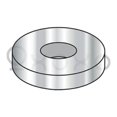 Oxoxo 1/4 U S S Flat Washer 316 Stainless Steel, 1000PK 424948
