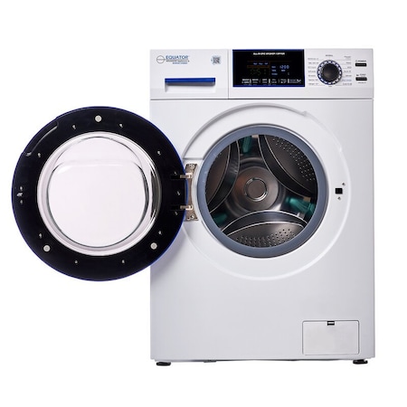 Equator Marine Combo Washer Dryer ANTI CORROSION 1.62 cf / 15 lbs 1400 RPM Salt Wash 110V 806879