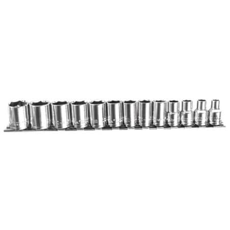 K-Tool International Mtrc Chrome Socket Set, 13 pcs. KTI-27101