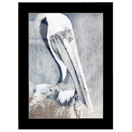 Homeroots Pelican 3 Black Framed Print Kitchen Wall Art 406710