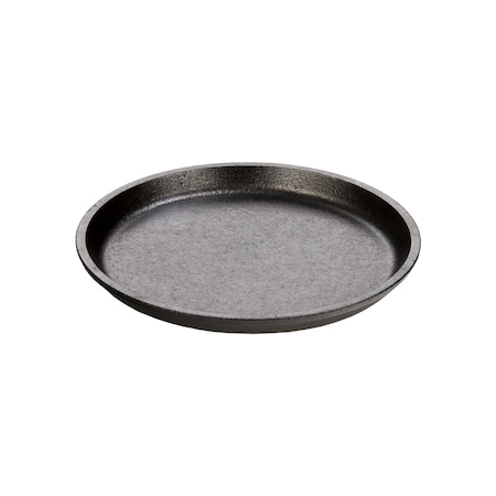 Lodge 7.25 Inch Round Cast Iron Serving Griddle, 6PK L5OGH3