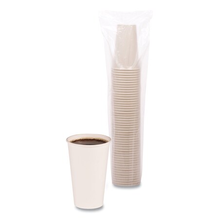 Boardwalk Paper Hot Cups, 16 oz, White, PK1000 WHT16HCUP