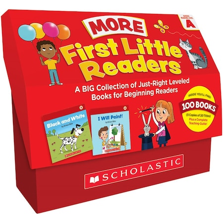 Scholastic Teaching Solutions First Little Readers: More Guided Reading Level A Books Classroom Set 9781338717389