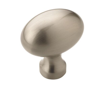 Amerock Vaile 1-3/8 inch (35mm) Length Satin Nickel Cabinet Knob, 10PK 10VMP53014G10