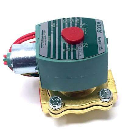 Asco 1/2in 120V Air/Water/Oil 5Lb Min 300 Lb 8210G007 120/60 110/50