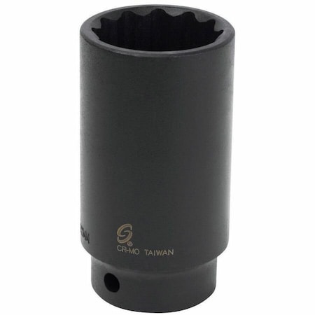 Sunex 1/2" Drive Impact Socket 12, 12 pt., 36mm, 1/2" Drive 236ZMD