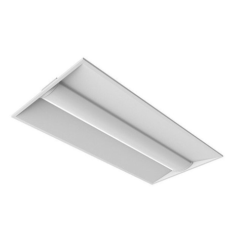 Daybrite Recessed Troffer, 46 W, White Housing 2DSRT4060LCS-4-UNV-DIM