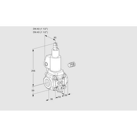 Honeywell Kromschroder VAS340R/LKGL KS88010722