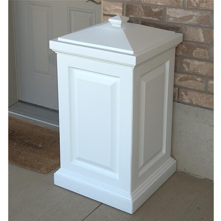 Mayne Berkshire Storage Bin - White 4835W