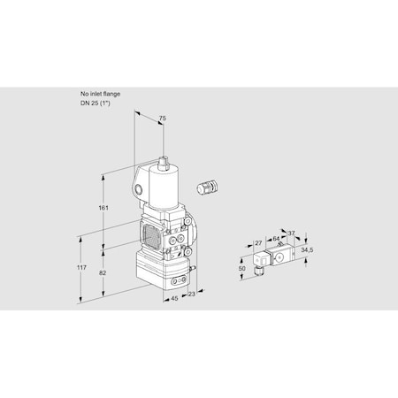 Honeywell Kromschroder VAD1-/25R/NQSL-100A KS88026382