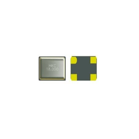 Hk Crystal CRYSTAL 16MHZ 9PF CERAMIC SMD (2.5x2.0) HKC2520SX-16MHZ-25590-R4V1