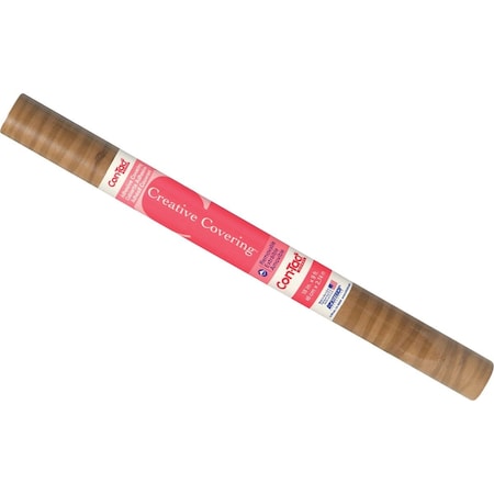 Con-Tact Brand Creative Covering 18'' x 9 Ft. Knotty Pine Self-Adhesive Shelf Liner 09F-C9013-01