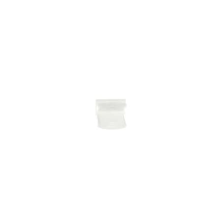 Abb N4NY-002-9-C CABLE CLAMP WHT PLAIN EDGE .13 DIA, 100PK N4NY002-9-C