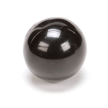 Jade Knob, Round, Plastic, Black 3048500000