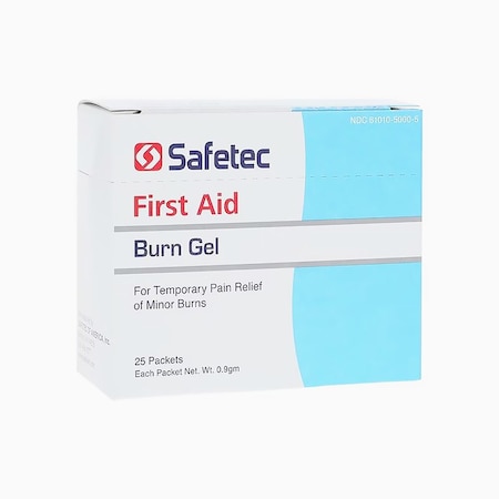 Safe-Tec Burn Relief Gel 0.9gm, 25PK 4220009