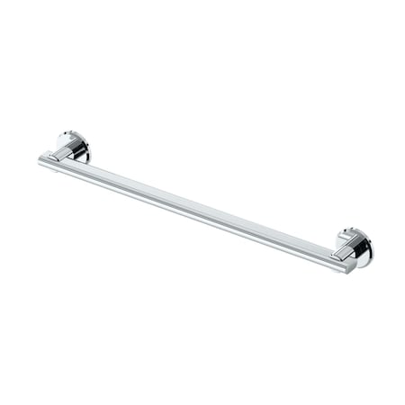 Gatco Locke 24 in Grab Bar, Chrome 652C