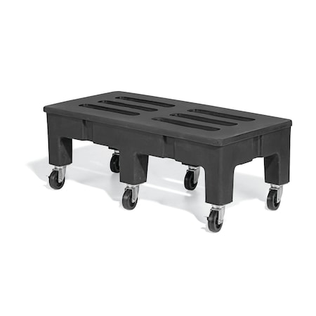 Masonways POLYMIGHT RACK, BK MOBILE 48X16X22IN DUN1010-BK