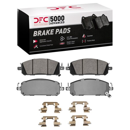 Dfc 5000 Advanced Disc Brake Pad Set,  1551-2413-01
