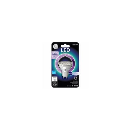 Ge LED Bulb MR16 GU10 Warm White 35 Watt Equivalence Clear 93120701