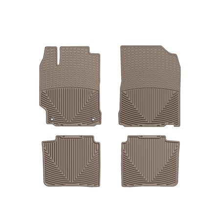 Weathertech Tan, Front and Rear All Weather Floor Mats W255TN-W256TN