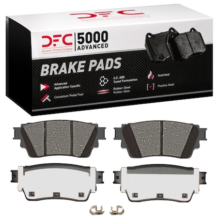 Dfc 5000 Advanced Disc Brake Pad Set,  1551-2200-00