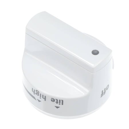 Whirlpool KNOB, GAS, WHT, MT W11620732