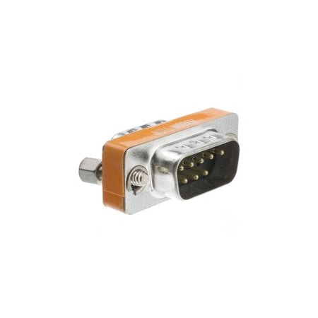 Cable Wholesale Mini Null Modem Adapter, DB9 Male to DB9, Male 31D1-28100