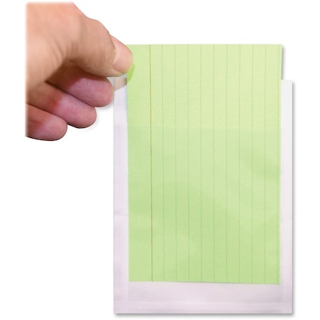Ashley Productions Clear View Self-Adhesive Library Pocket, 3.5 x 5, PK75 10408